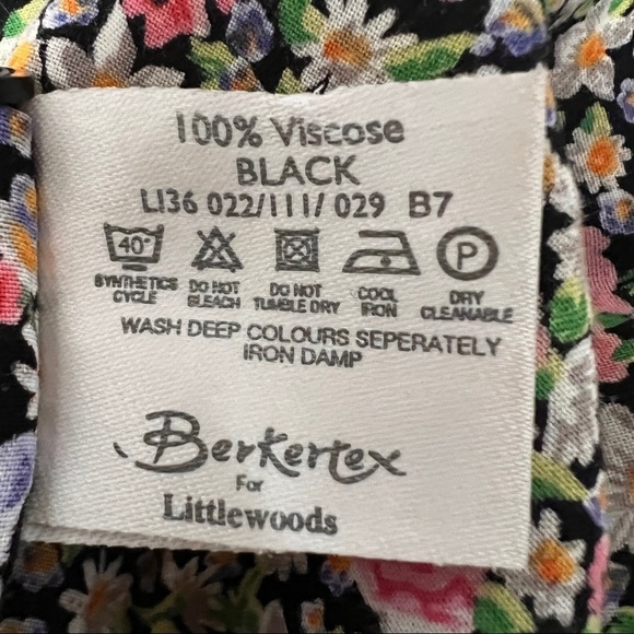 Berkertex Floral Maxi Dress - Picture 6 of 6